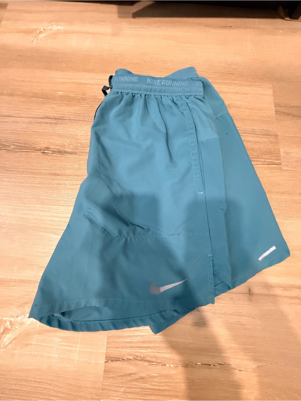 Nike Men’s Teal Stride Running shorts